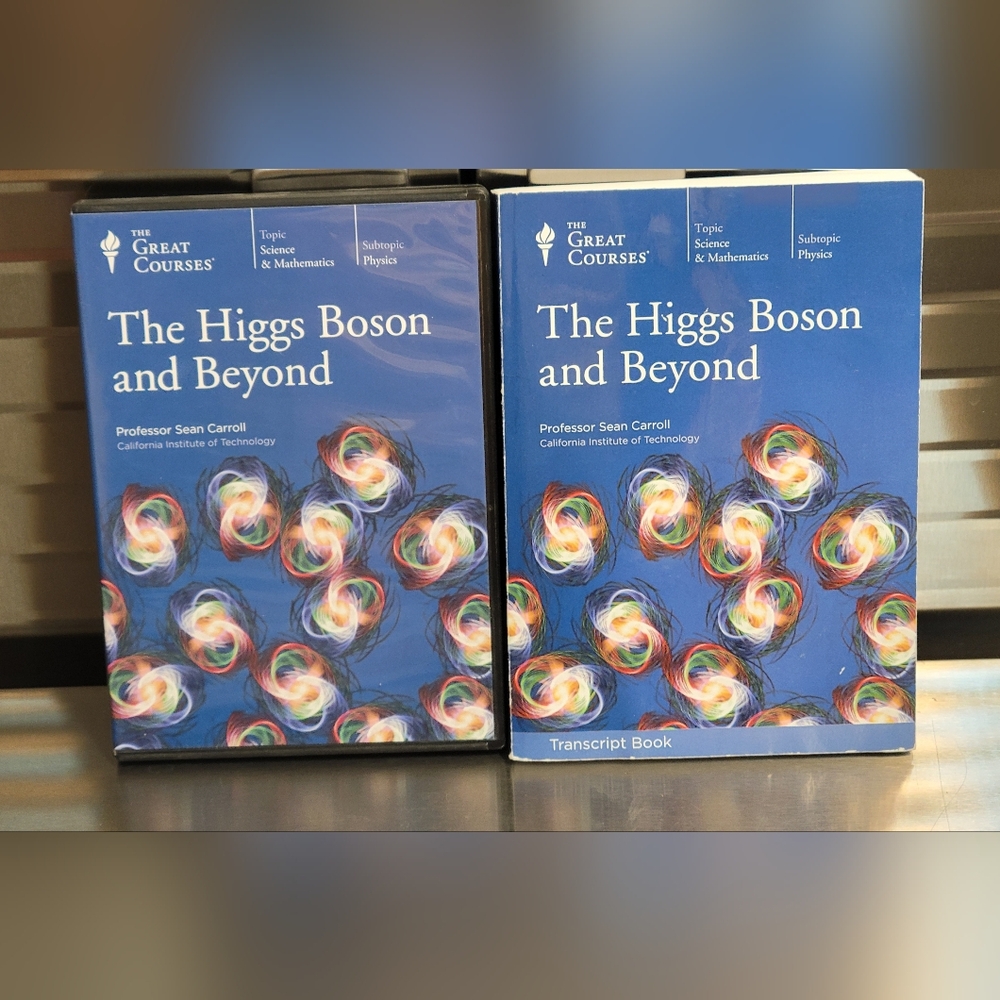The Higgs Boson and Beyond DVD Lectures & Transcript Book - Great Courses Series